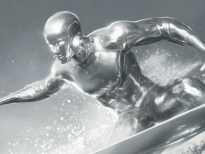 Silver Surfer  --sref 1122566578