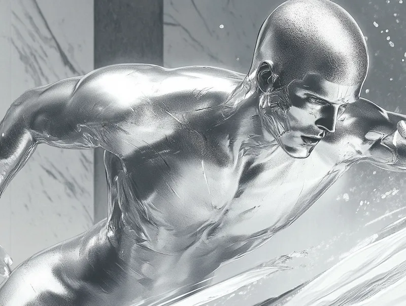 Silver Surfer  --sref 1122566578