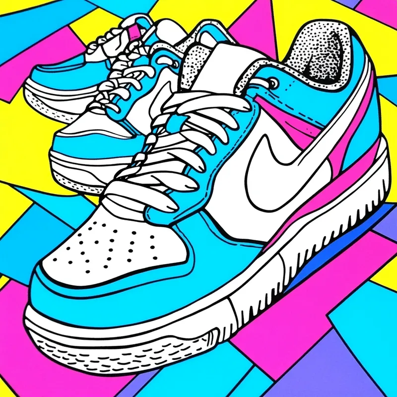 nike shoes  --sref 4281129678