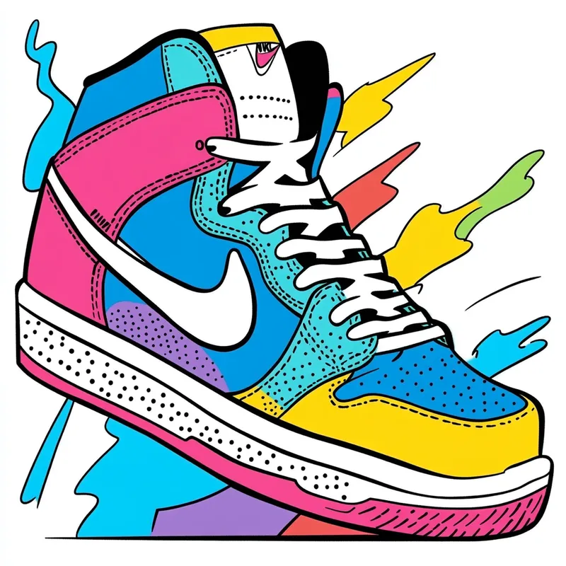 nike shoes  --sref 4281129678