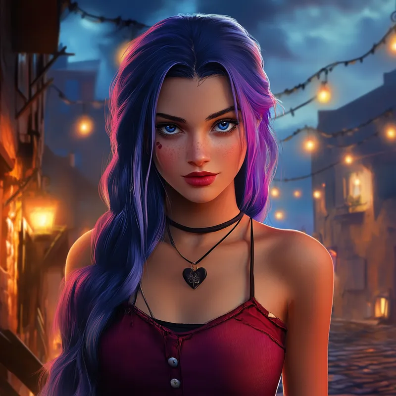 Jinx from Arcane  --sref 72297452