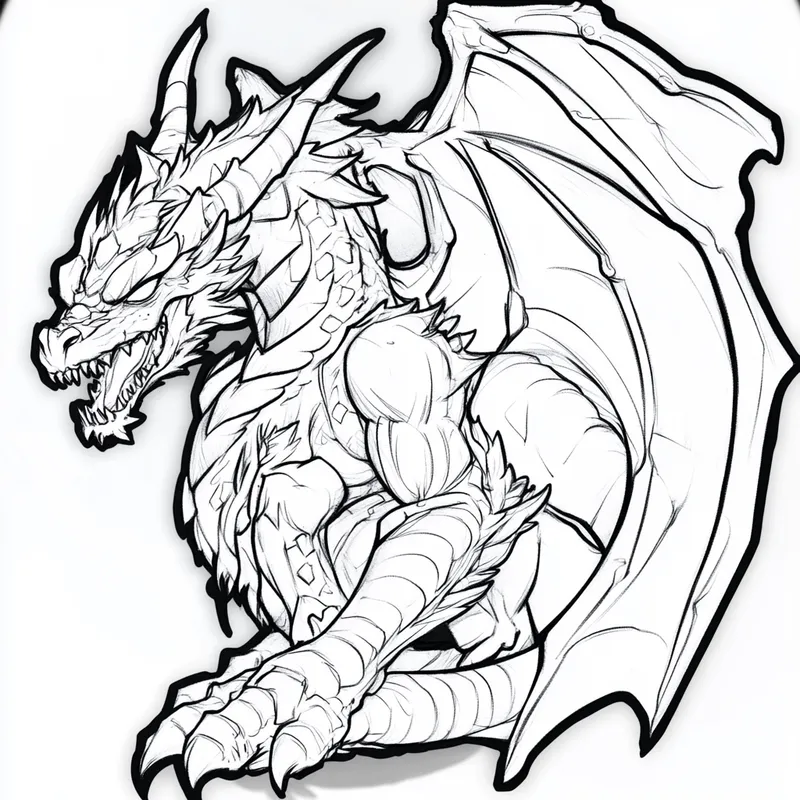 dragon tattoo  --sref 75327706