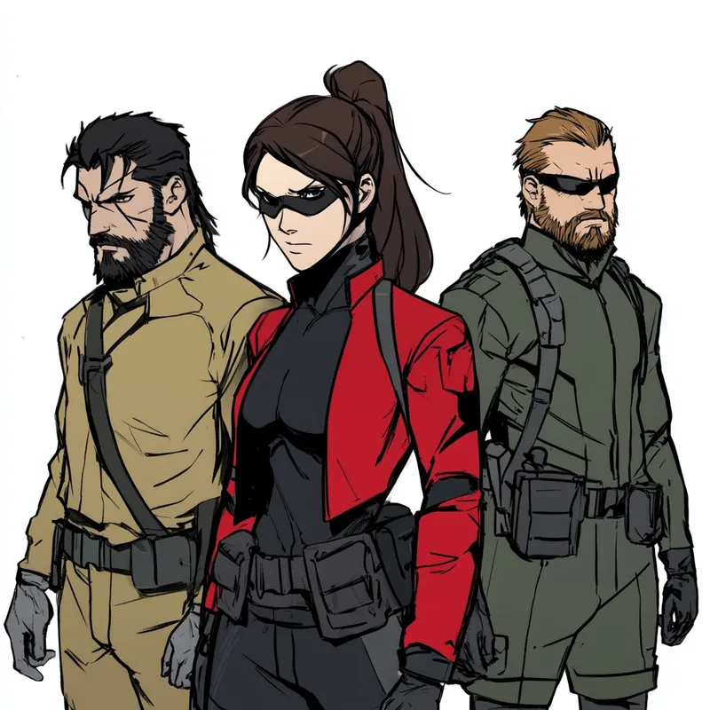 metal gear solid  --sref 723204844