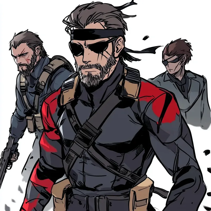 metal gear solid  --sref 723204844