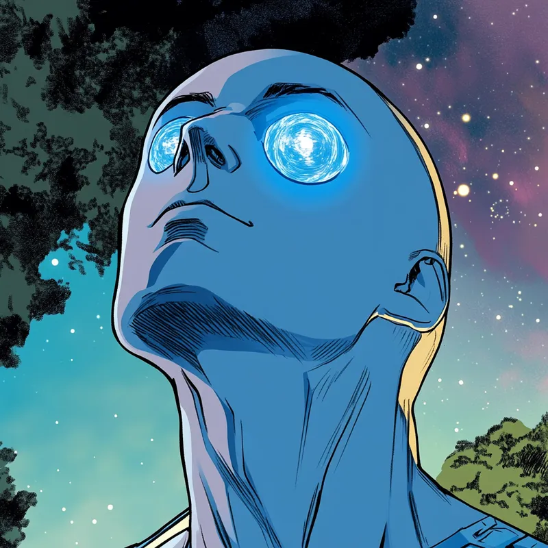 Doctor Manhattan  --sref 2232739777