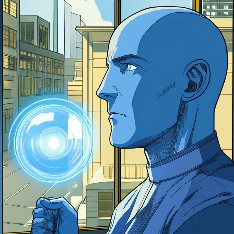 Doctor Manhattan  --sref 2232739777