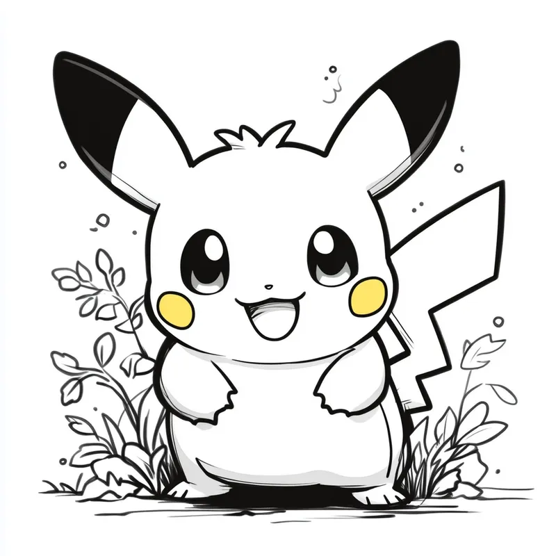 Pikachu  --sref 1571844914