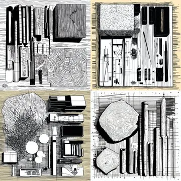 {absurdres, knolling} --sref 06473 --sw 1000 --v 6.1