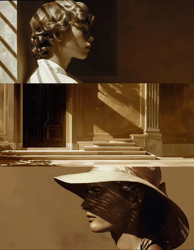 Grab this Midjourney code If you love natural lights and shadows.

Classic portraits and architectural photography with a sepia-toned, vintage aesthetic.

[Prompt] --sref 1255812925