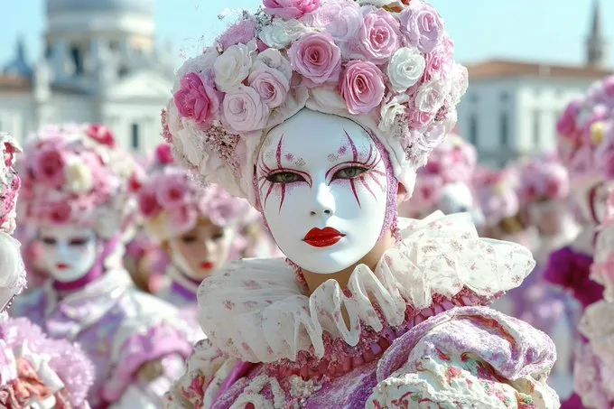 Have you ever been to the Carnival in Venice?
--sref 1653149419