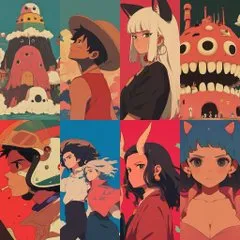  @midjourney mega thread 

Studio Ghibli
Reference Code --sref 2132321835

Cute anime, red tones, hand-drawn.
Discovered by @aziz4ai

https://x.com/aziz4ai/status/1829873201737789566…