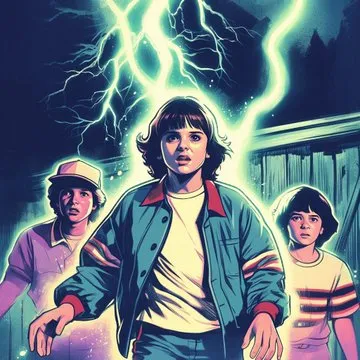 Maybe some of you have ever wondered: is there a Midjourney sref for Stranger Things?

Surprisingly, yes, I have found a style reference with an 80's aesthetic that fits the Netflix show very well:

--sref 2221482551

Actually this sref can fit any horror or mystery movie from